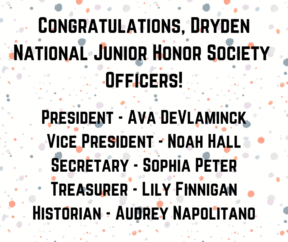 NJHS Officers