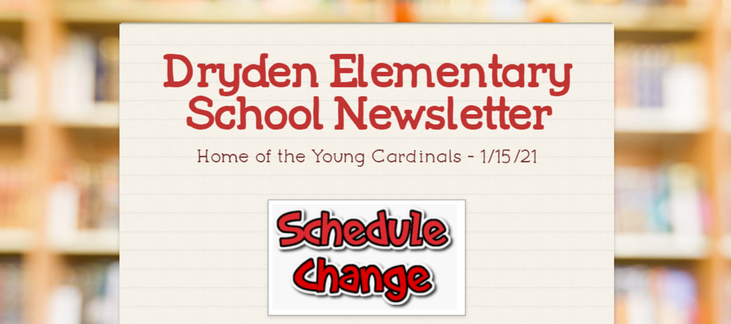 Dryden Elementary Newsletter