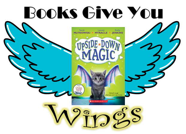 books give you wings clipart