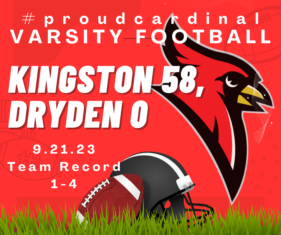 red, white and black cardinal head clipart, football and helmet on grass