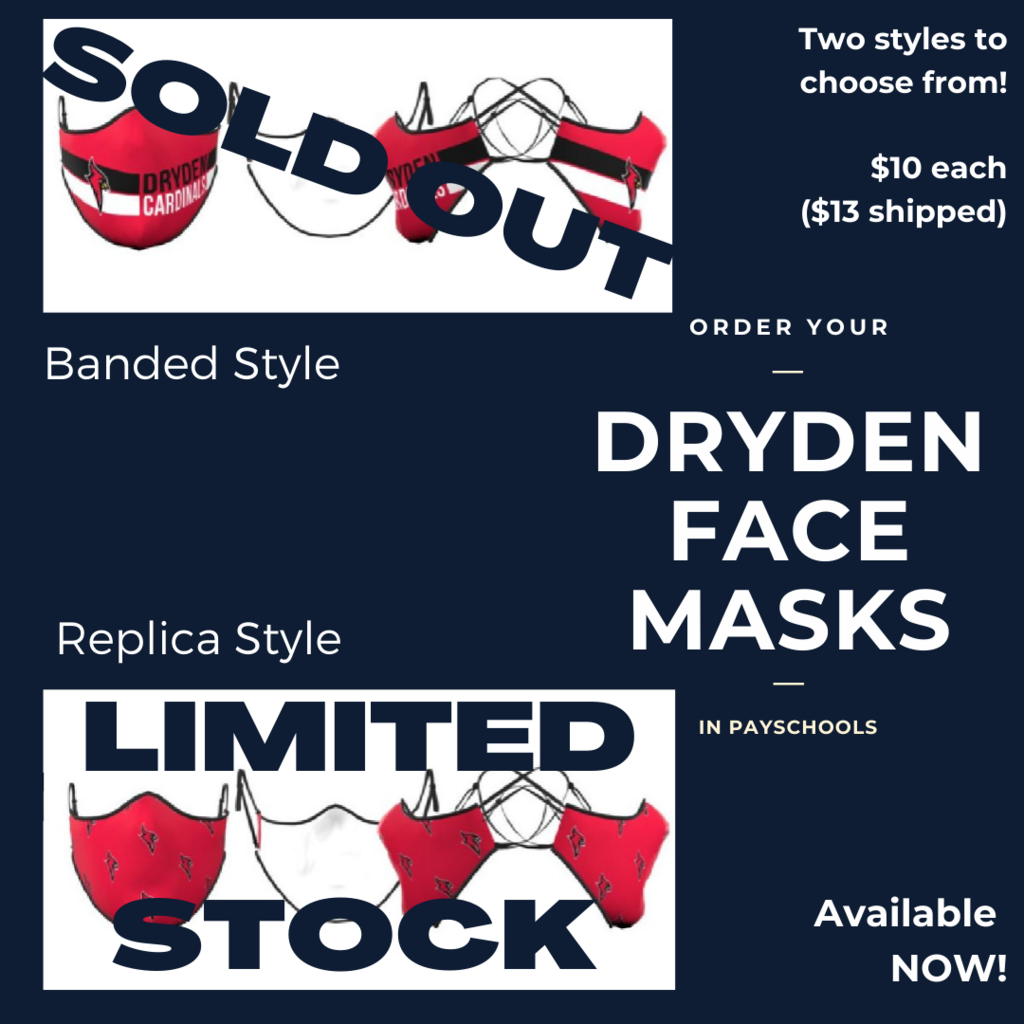 Dryden Face Masks